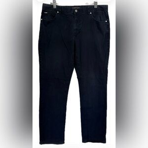 Michael Kors Men's Black Tailored Fit Jeans 34Wx30L